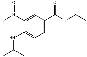 Ethyl 4-(isopropylaMino)-3-nitrobenzoate Struktur