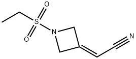 2-(1-(ethylsulfonyl)azetidin-3-ylidene)acetonitrile