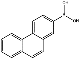 B-2-Phenanthrenyl-boronic acid Struktur