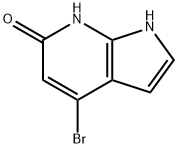 4-BroMo-6-hydroxy-7-azaindole Struktur