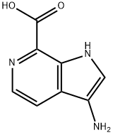 3-AMino-6-azaindole-7-carboxylic acid Struktur