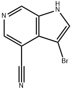 3-BroMo-4-cyano-6-azaindole Struktur