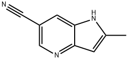 6-Cyano-2-Methyl-4-azaindole Struktur