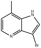 3-BroMo-7-Methyl-4-azaindole Struktur