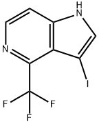 3-Iodo-4-(trifluoroMethyl)-5-azaindole Struktur