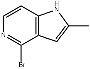 4-BroMo-2-Methyl-5-azaindole Struktur