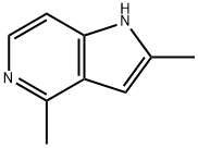 2,4-DiMethyl-5-azaindole Struktur