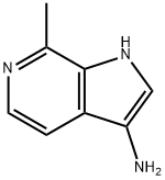 3-AMino-7-Methyl-6-azaindole Struktur