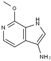 3-AMino-7-Methoxy-6-azaindole Struktur