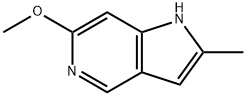 2-Methyl-6-Methoxy-5-azaindole Struktur