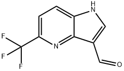 5-(TrifluoroMethyl)-4-azaindole-3-carboxaldehyde Struktur