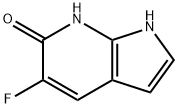 5-Fluoro-6-hydroxy-7-azaindole Struktur