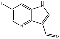 6-Fluoro-4-azaindole-3-carboxaldehyde Struktur