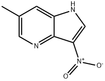 6-Methyl-3-nitro-4-azaindole Struktur