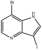 7-BroMo-3-iodo-4-azaindole Struktur