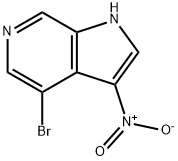 4-BroMo-3-nitro-6-azaindole Struktur