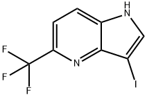 3-Iodo-5-(trifluoroMethyl)-4-azaindole Struktur