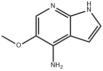 4-AMino-5-Methoxy-7-azaindole Struktur