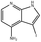 4-AMino-3-iodo-7-azaindole Struktur