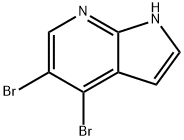 4,5-DibroMo-7-azaindole Struktur