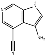 3-AMino-4-cyano-6-azaindole Struktur