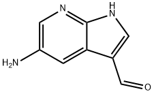 5-AMino-7-azaindole-3-carbaldehyde Struktur