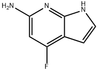 6-AMino-4-fluoro-7-azaindole Struktur