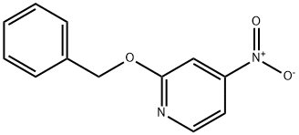 2-(Benzyloxy)-4-nitropyridine Struktur