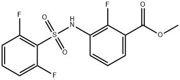 Methyl 3-(2,6-difluorophenylsulfonamido)-2-fluorobenzoate