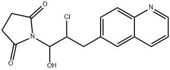 1-[2-Chloro-1-hydroxy-3-(6-quinolinyl)propyl]-2,5-pyrrolidinedione