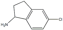 5-chloro-2,3-dihydro-1H-inden-1-amine Struktur