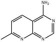 7-Methylpyrido[2,3-d]pyriMidin-4-aMine Struktur