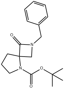 tert-butyl 2-benzyl-1-oxo-2,5-diazaspiro[3.4]octane-5-carboxylate Struktur