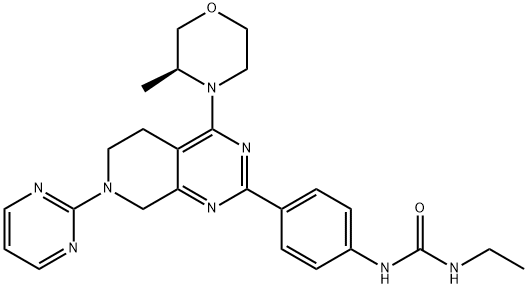 MTOR inhibitor Struktur