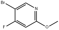 5-BroMo-4-fluoro-2-Methoxypyridine Struktur