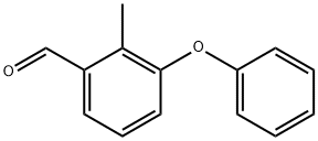 2-Methyl-3-phenoxybenzaldehyde Struktur