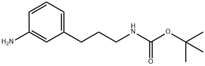 3-(3-Boc-aMinopropyl)aniline Struktur