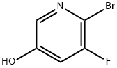 6-BroMo-5-fluoropyridin-3-ol Struktur