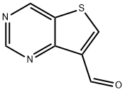 thieno[3,2-d]pyriMidine-7-carbaldehyde Struktur