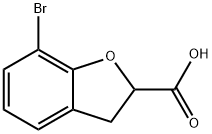 7-溴-2- 3-二氫苯并[D]惡唑-2-羧酸 結(jié)構(gòu)式