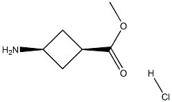 Methyl cis-3-Amino-cyclobutanecarboxylate hydrochloride Struktur