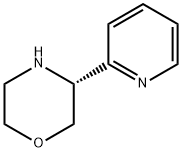 (R)-3-(Pyridin-2-yl)Morpholine Struktur