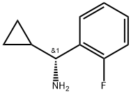 (R)-Cyclopropyl(2-fluorophenyl)MethanaMine hydrochloride Struktur