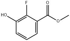 Methyl 2-Fluoro-3-hydroxybenzoate Struktur