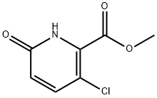 Methyl 3-chloro-6-hydroxypicolinate Struktur