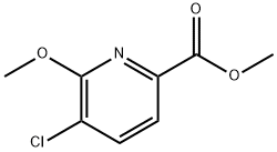 Methyl 5-chloro-6-Methoxypicolinate Struktur