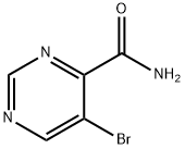 5-BroMopyriMidine-4-carboxaMide Struktur