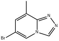 6-BroMo-8-Methyl-[1,2,4]triazolo[4,3-a]pyridine Struktur