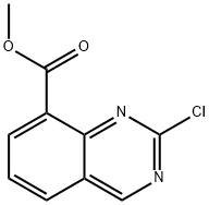 methyl 2-chloroquinazoline-8-carboxylate Structure