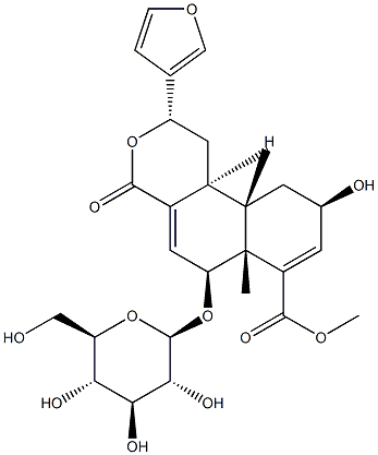 Dehydroborapetoside B Struktur